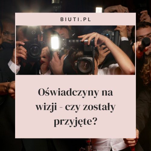 Oświadczyny na wizji: romantyczna scena w studiu